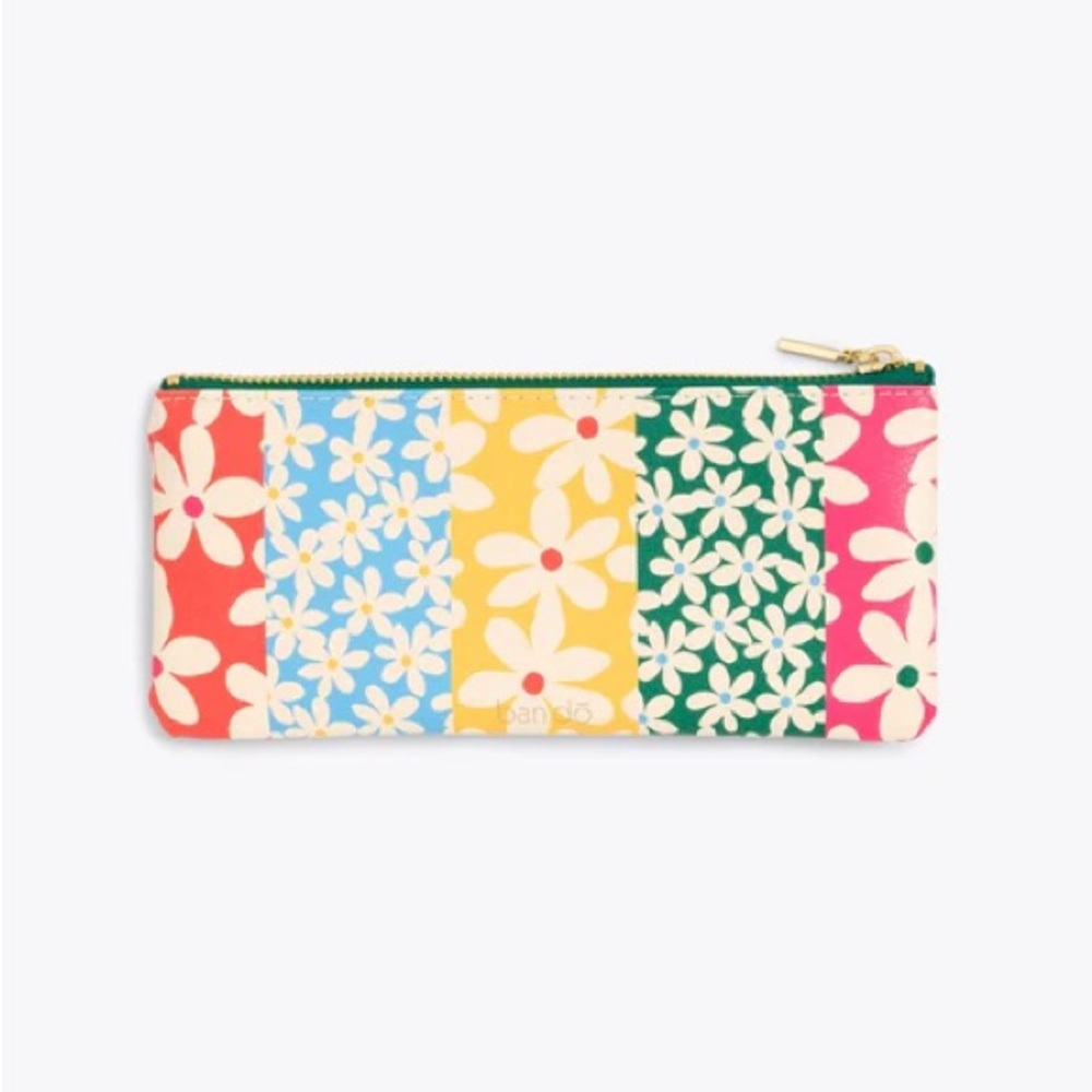 Daises pencil/makeup pouch by Ban.do